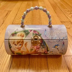 Disney Tinker Bell Tin Box Company Metal Purse